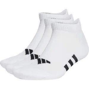 Clothing Adidas  Men adidas Performance Cushioned (3 Pack) Low Socks - White