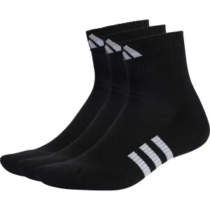 Clothing Adidas  Men adidas Performance Cushioned (3 Pack) Mid Cut Socks - Black