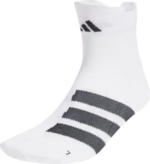 Clothing Adidas  Men adidas Run X Adizero Running Socks - White