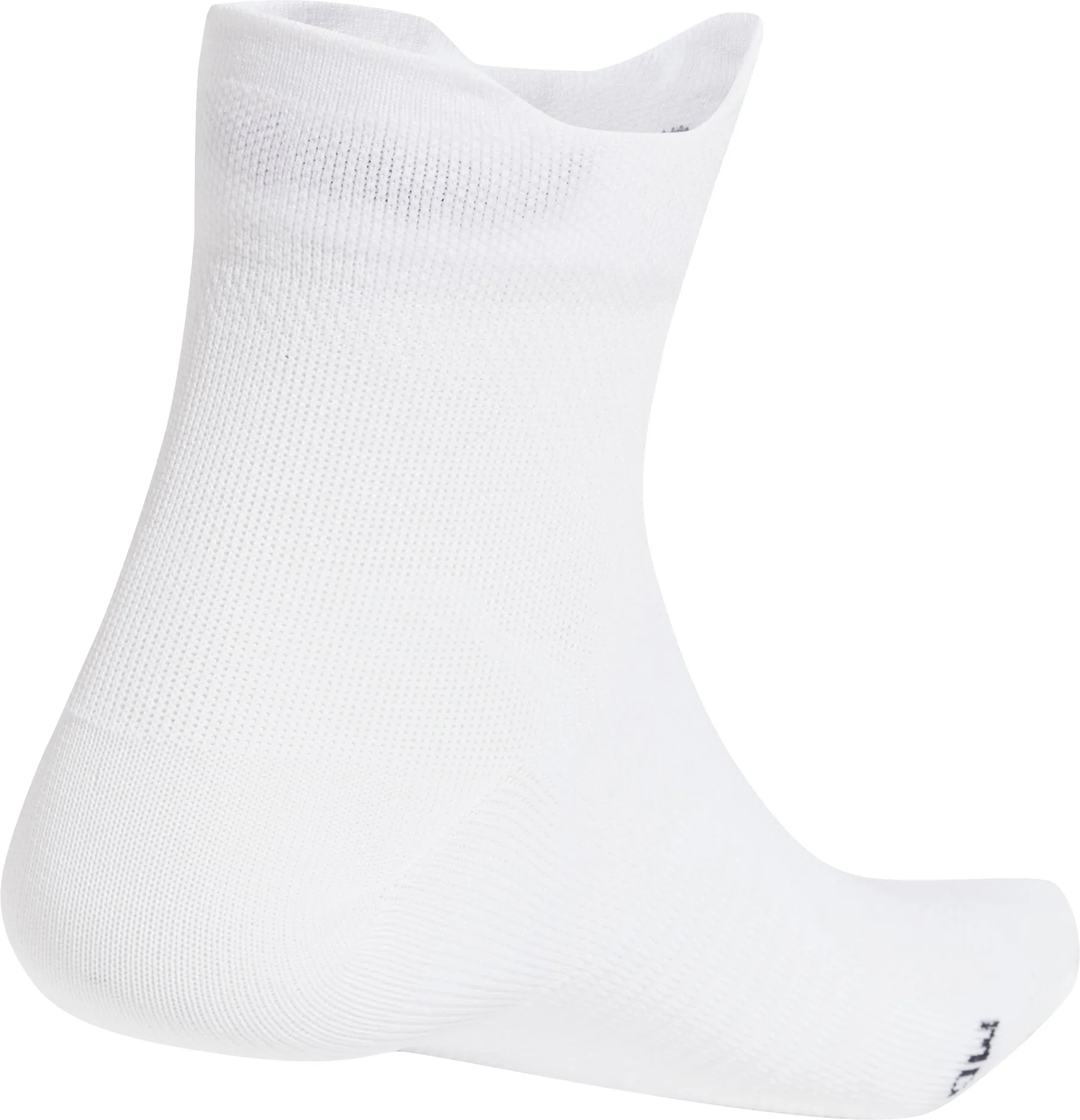 Clothing Adidas  Men adidas Run X Adizero Running Socks - White