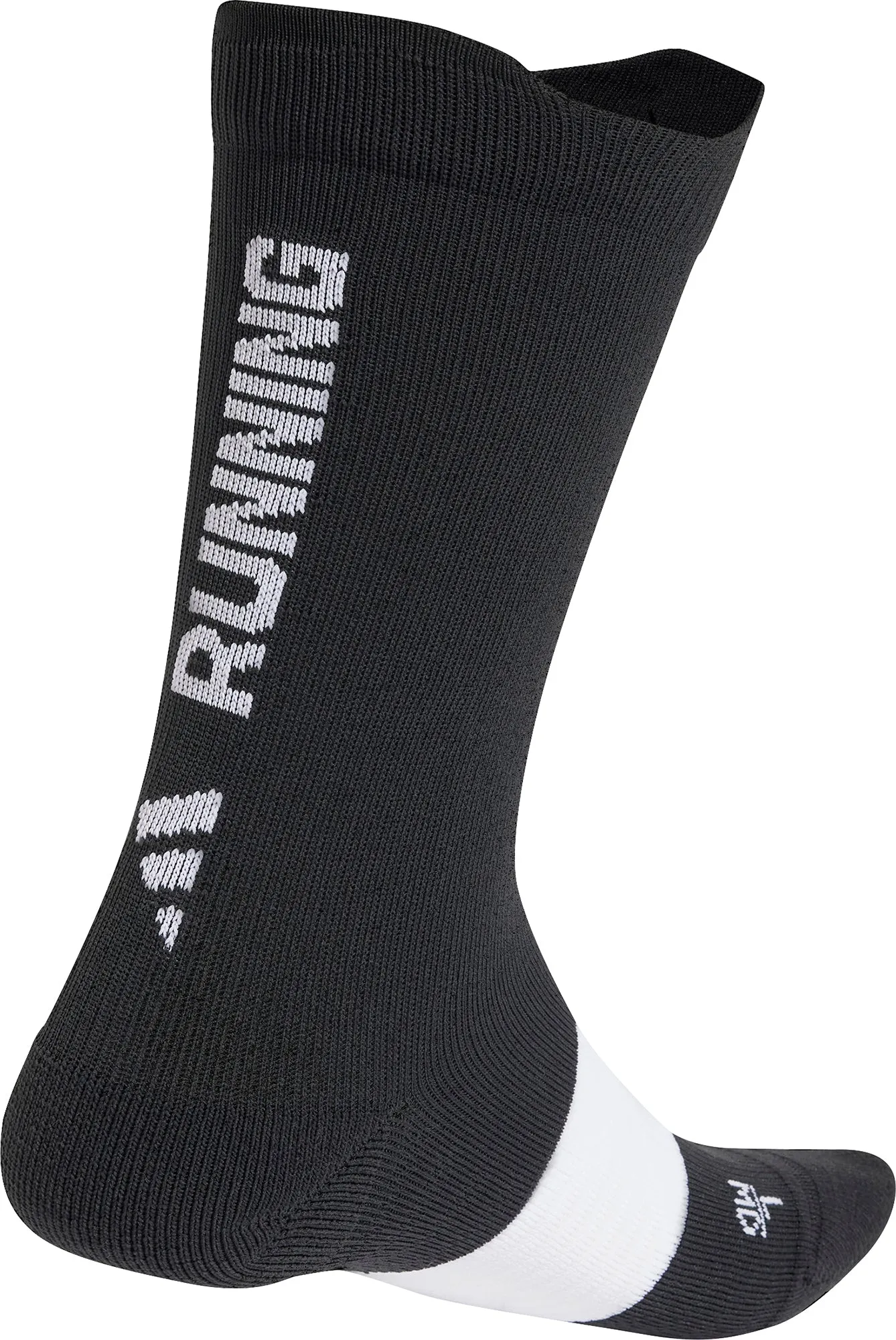 Clothing Adidas  Men adidas Run X Graphic Running Socks - Black