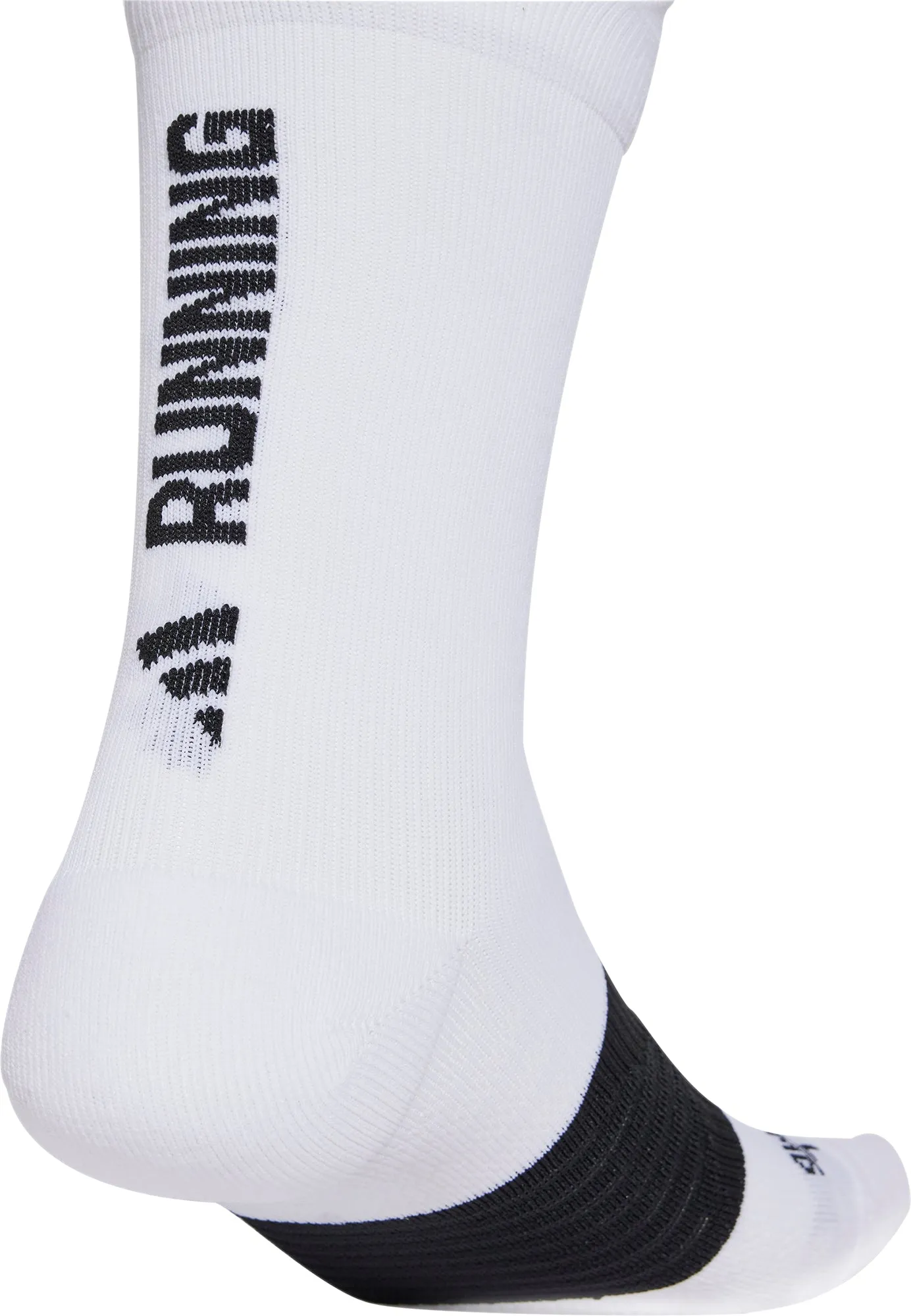 Clothing Adidas  Men adidas Run X Graphic Running Socks - White