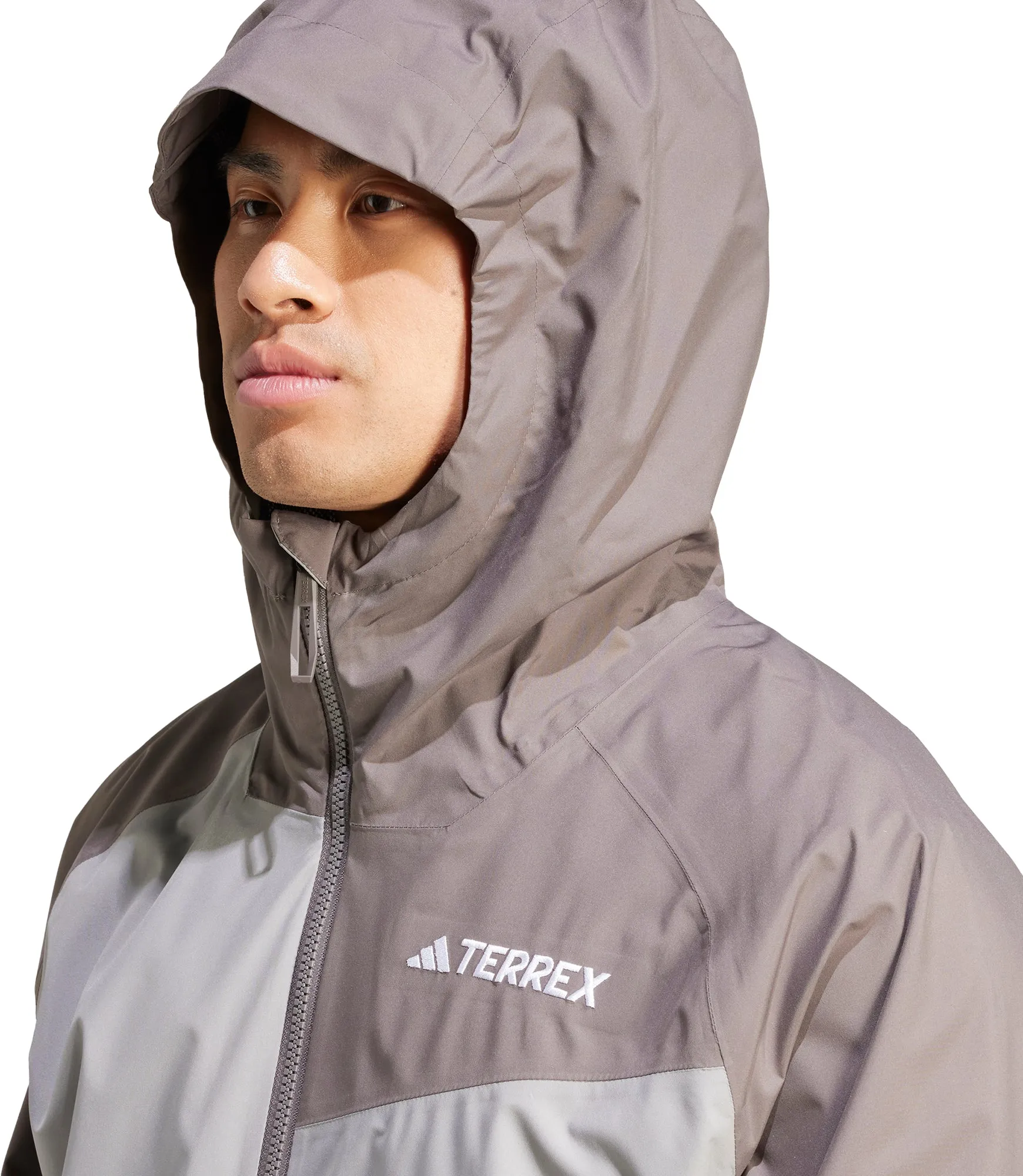 Clothing Adidas  Men adidas Terrex Multi 2L Rain.RDY Mens Walking Jacket - Grey
