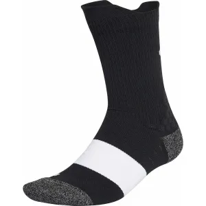 Clothing Adidas  Men adidas UltraLight Performance Crew Running Socks - Black