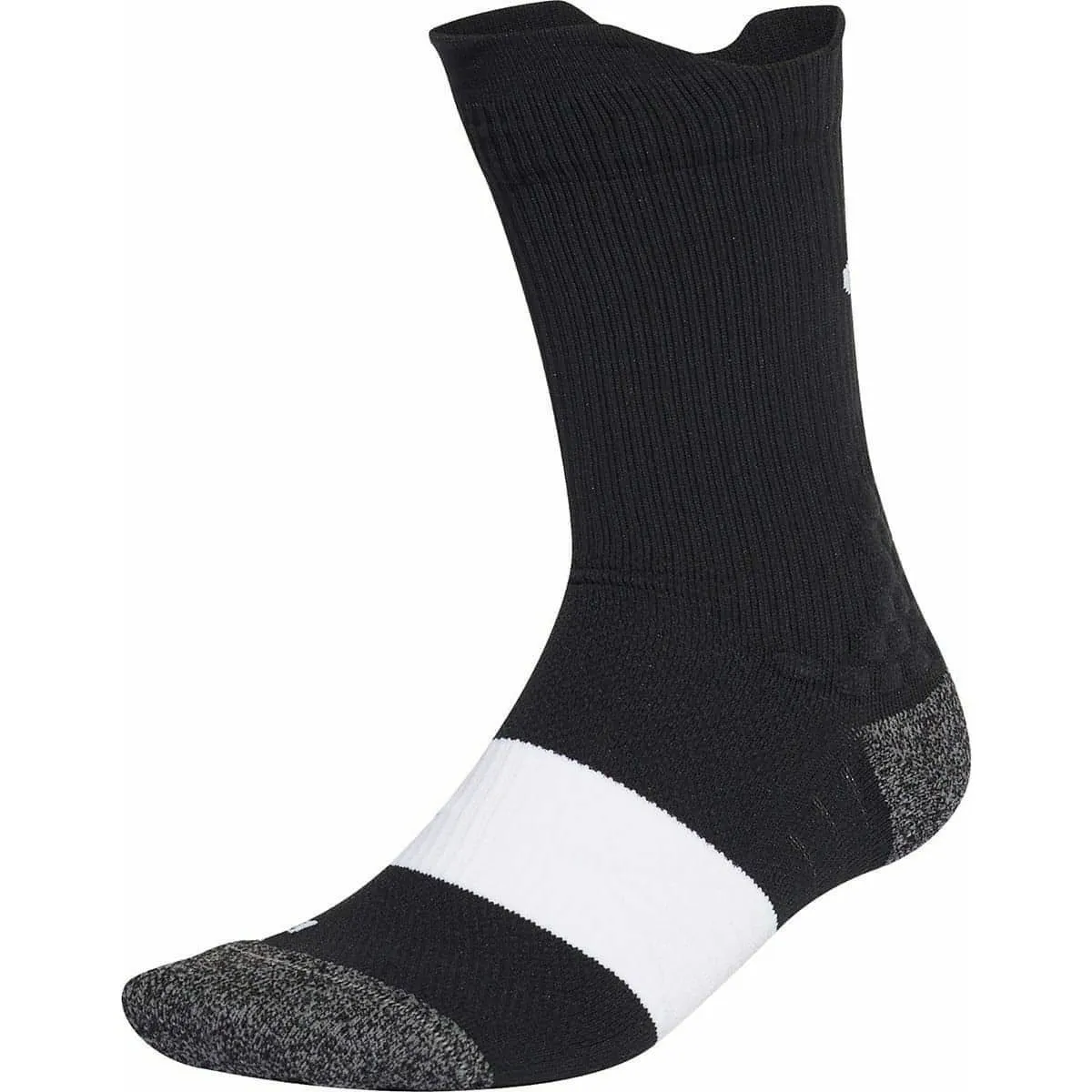 Clothing Adidas  Men adidas UltraLight Performance Crew Running Socks - Black
