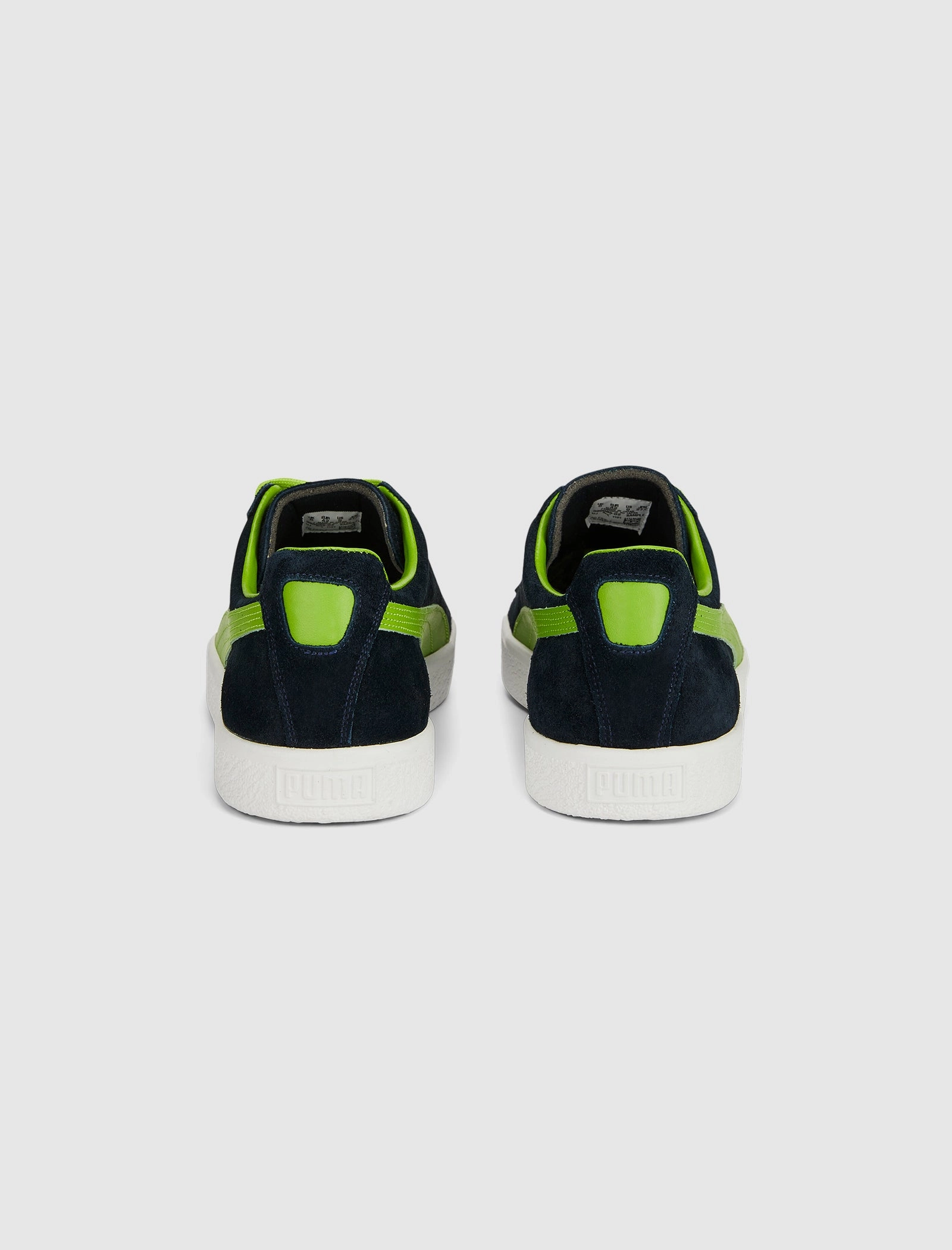 CLYDE CLYDEZILLA MADE IN JAPAN "BLACK/GREEN" Breathable Daily Trainers