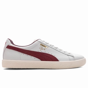 Clyde Made in Italy - White Puma sneakers for casual streetwear
