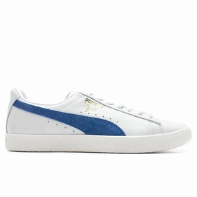 Clyde Soho NYC - White/Black Puma sneakers for casual streetwear
