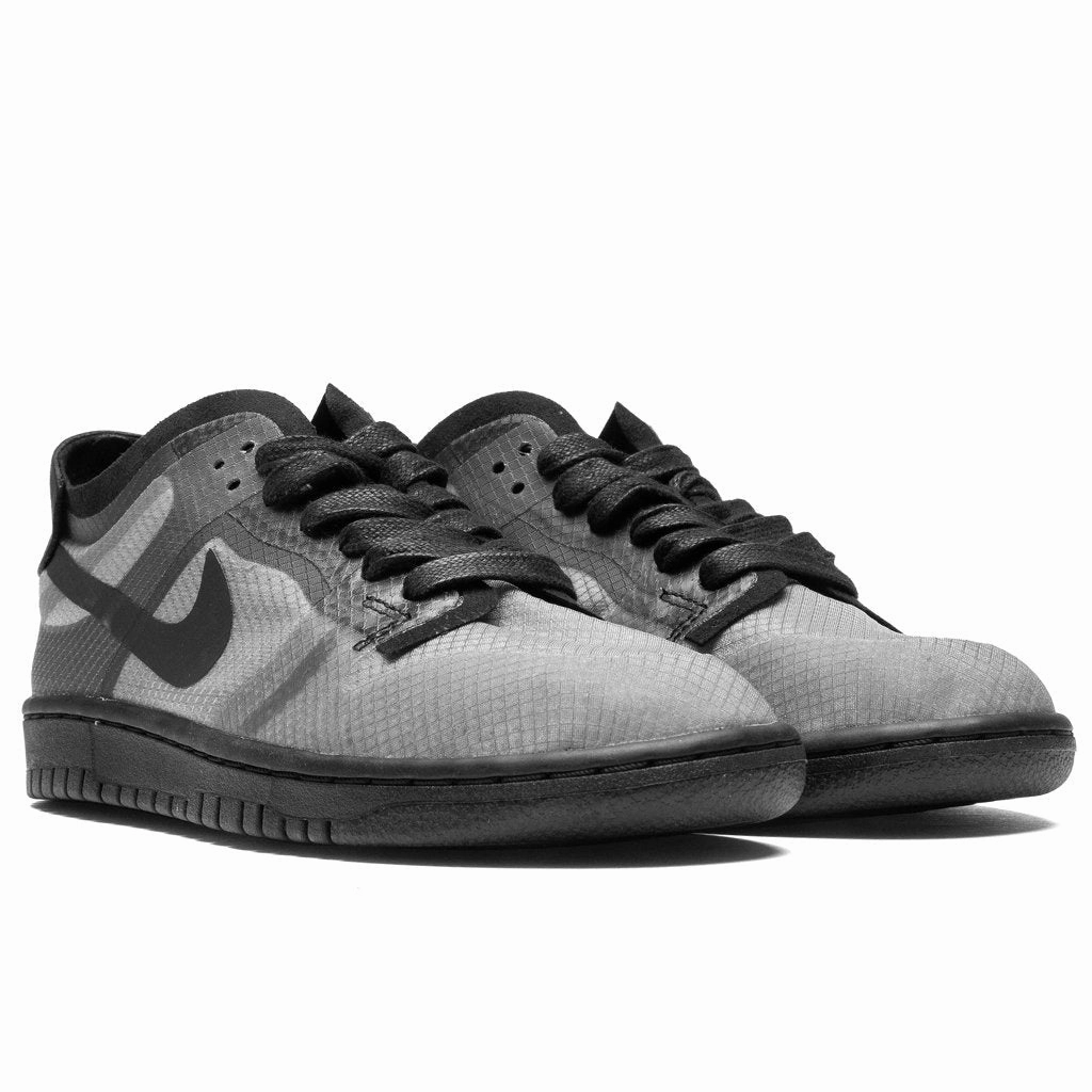 Comme Des Garcons x Women's Dunk - Black/Clear Nike Classic Sports Sneakers