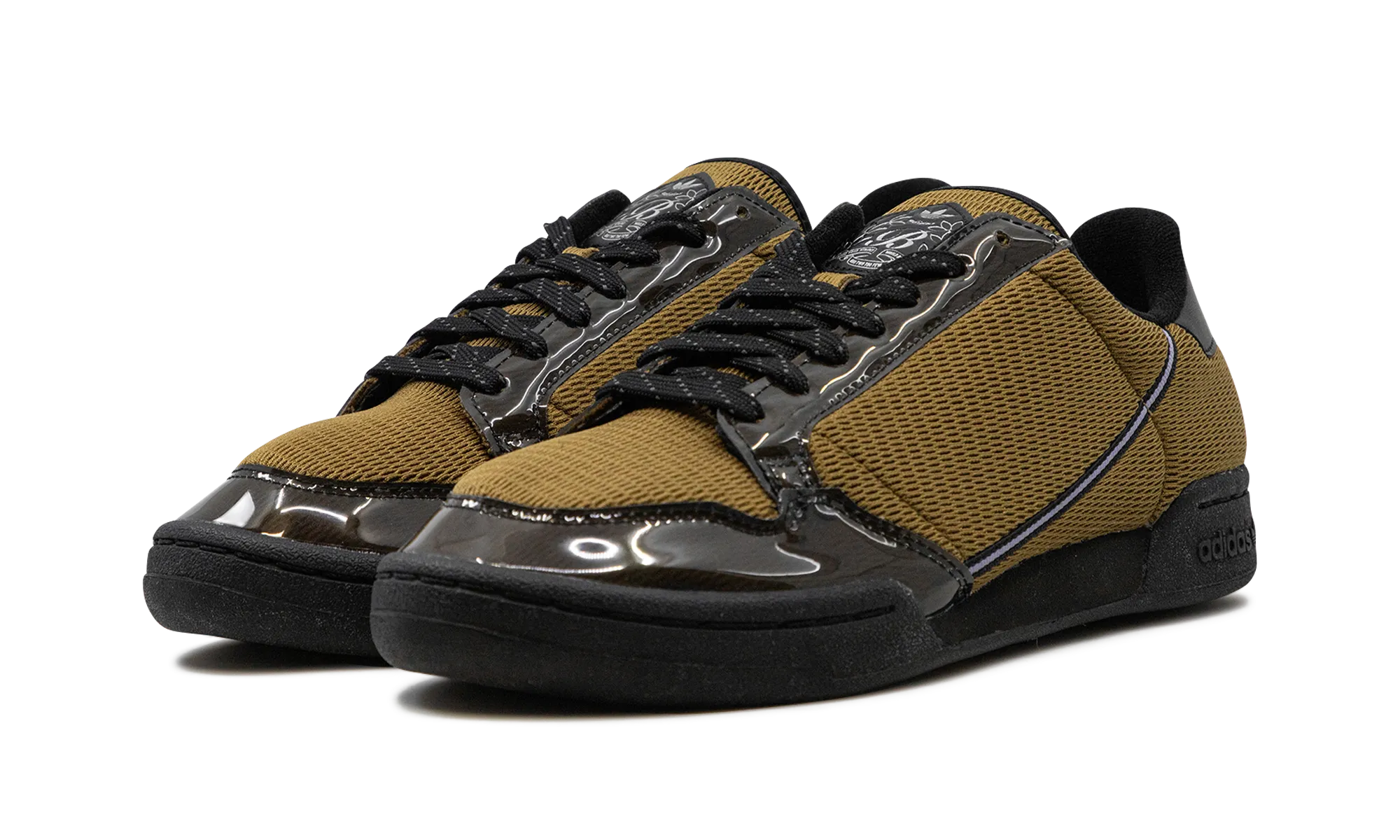Continental "Blondey McCoy - Brown / Magic Lilac" adidas mesh sneakers for men