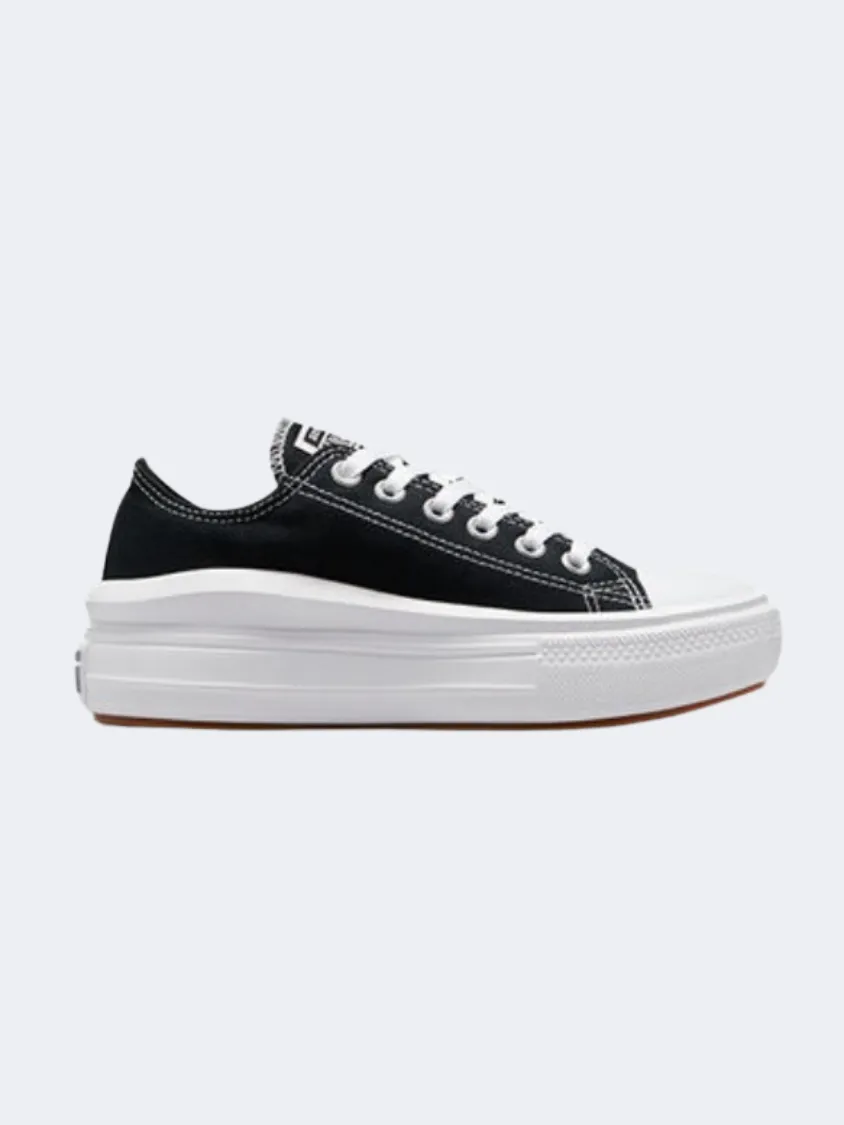 Converse Chuck Taylor All Star Move Women Lifetsyle Shoes Black/White Women's footwear styles