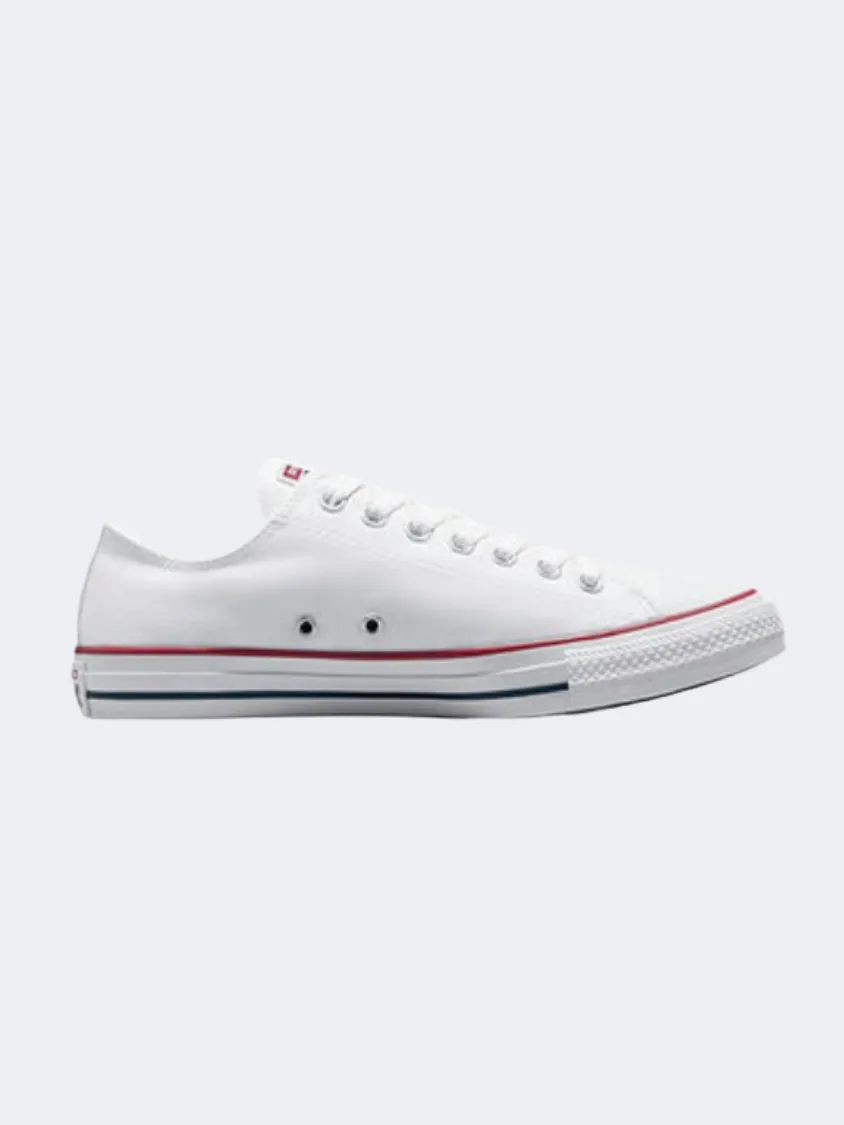 Converse Chuck Taylor All Star Unisex Lifestyle Shoes White/Blue/Red Mens shoes for everyday urban style