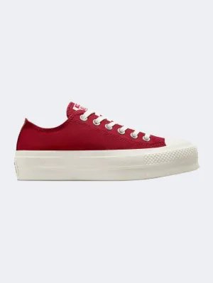 Converse Chuck Taylor All Star Women Lifestyle Sneakers Red Women's footwear styles