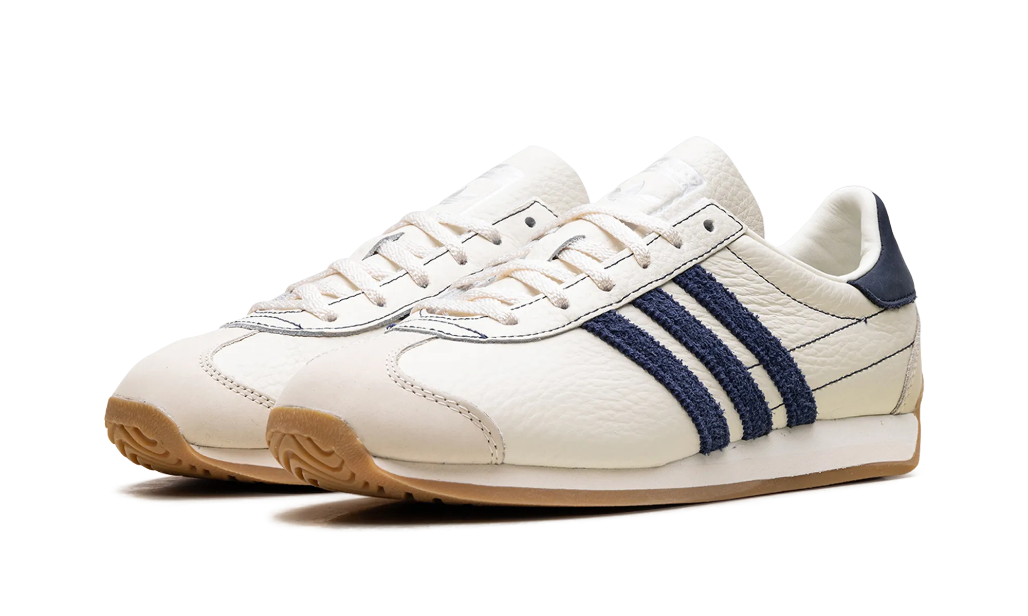 Country OG WMNS "Night Indigo Off White Silver Metallic" adidas stylish womens sneakers