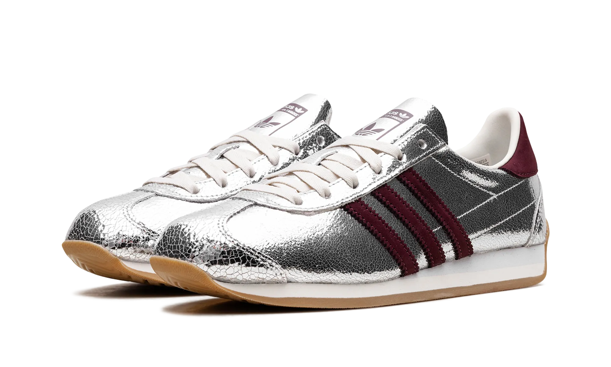 Country OG WMNS "Silver Metallic Maroon" adidas stylish womens sneakers