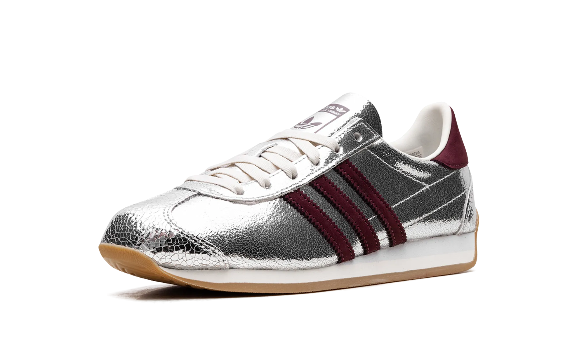 Country OG WMNS "Silver Metallic Maroon" adidas stylish womens sneakers