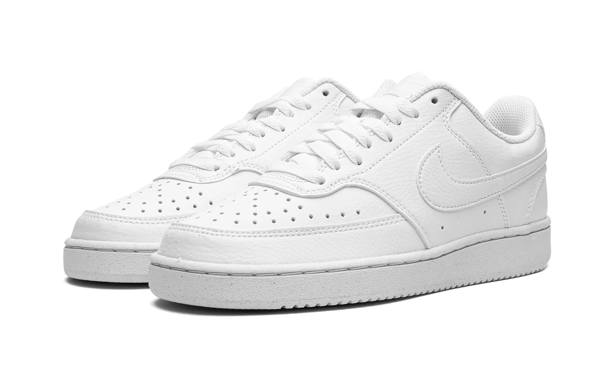 COURT VISION LO MNS WMNS "Next Nature Triple White" nike stylish womens footwear