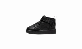 Court Borough Mid 2 Toddlers Style "Black/Black-Black" Nike Toddler shoes