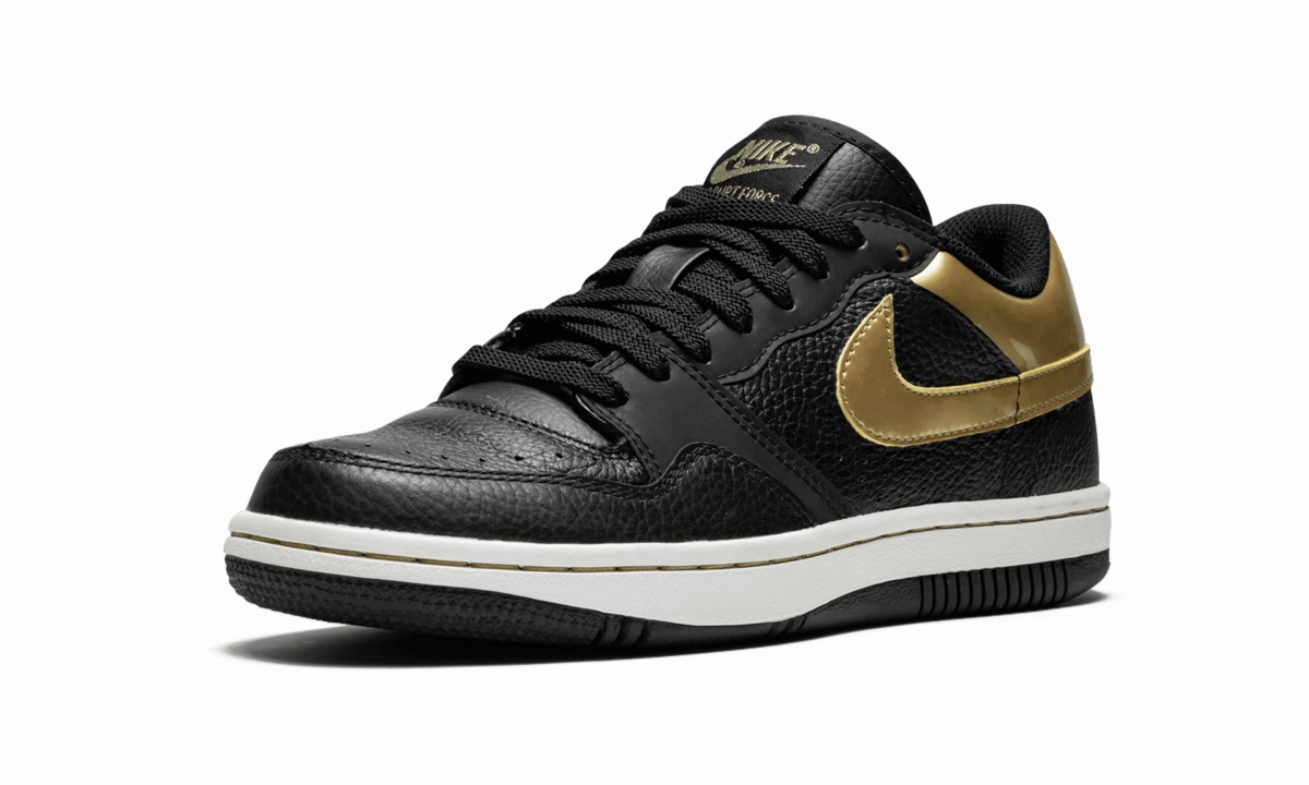 Court Force Low "Black and Gold" nike performance basketball shoes