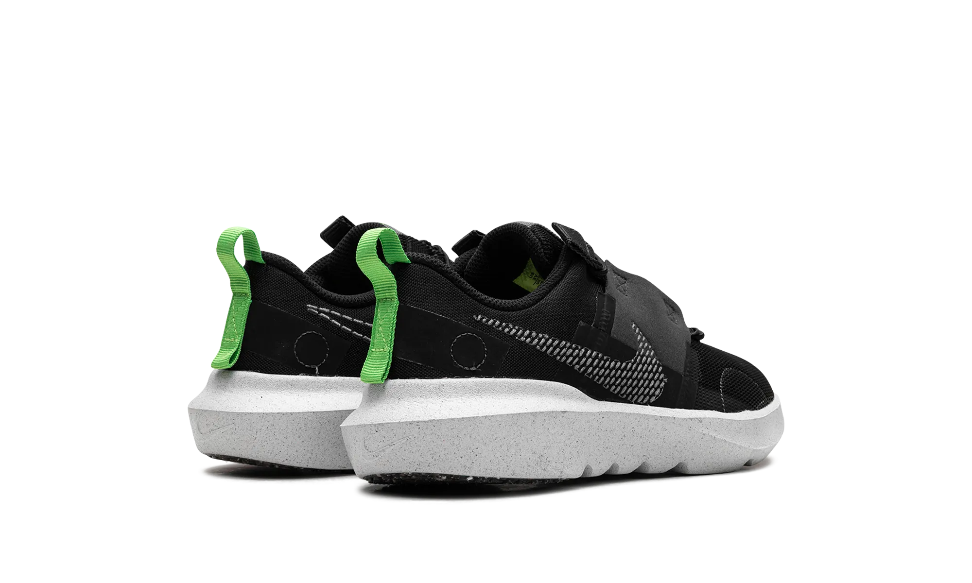 Crater Impact PS "BLACK/WHITE" nike preschool slip-on sneakers