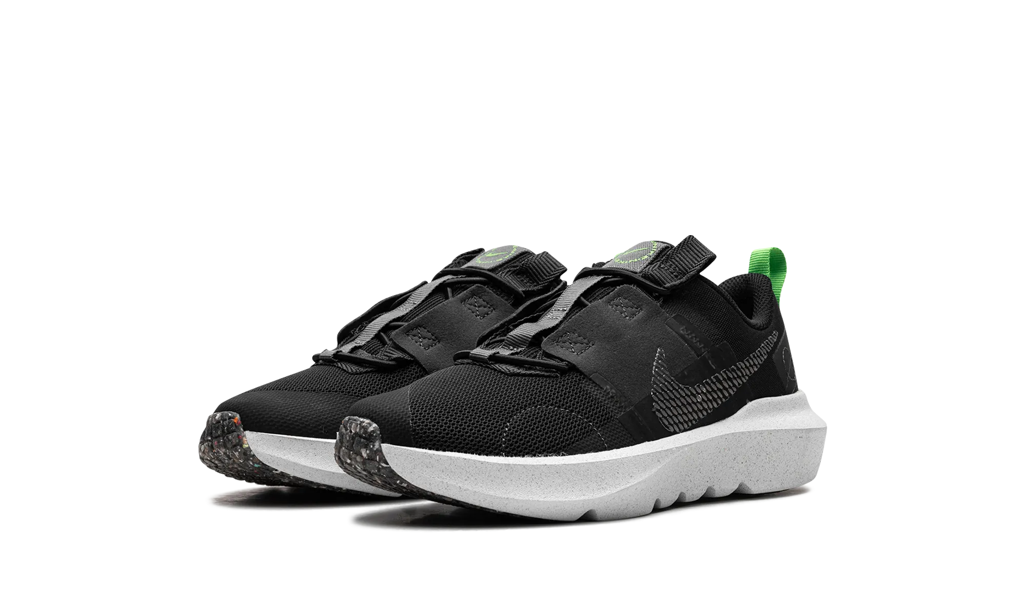 Crater Impact PS "BLACK/WHITE" nike preschool slip-on sneakers