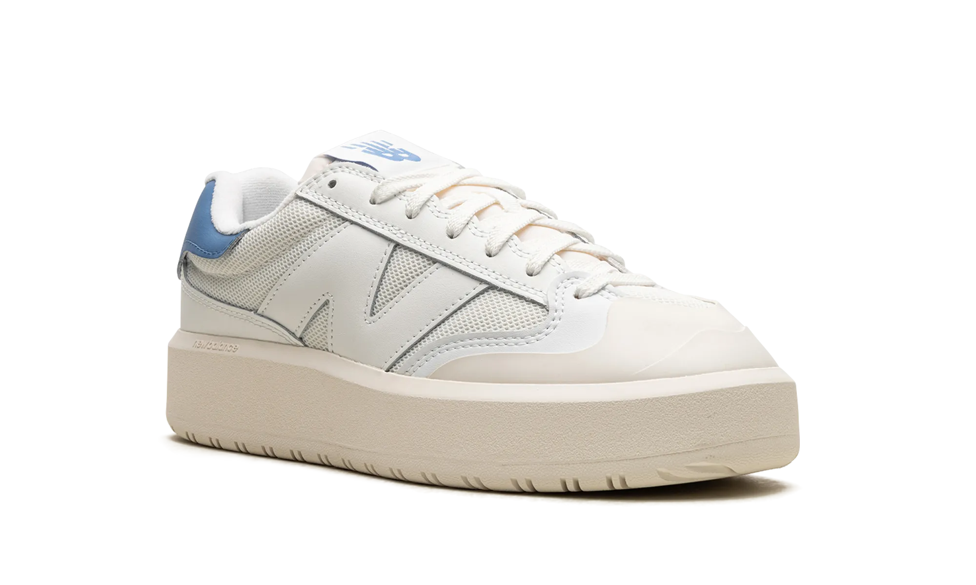 CT302 "White Heritage Blue" new balance mesh athletic shoes