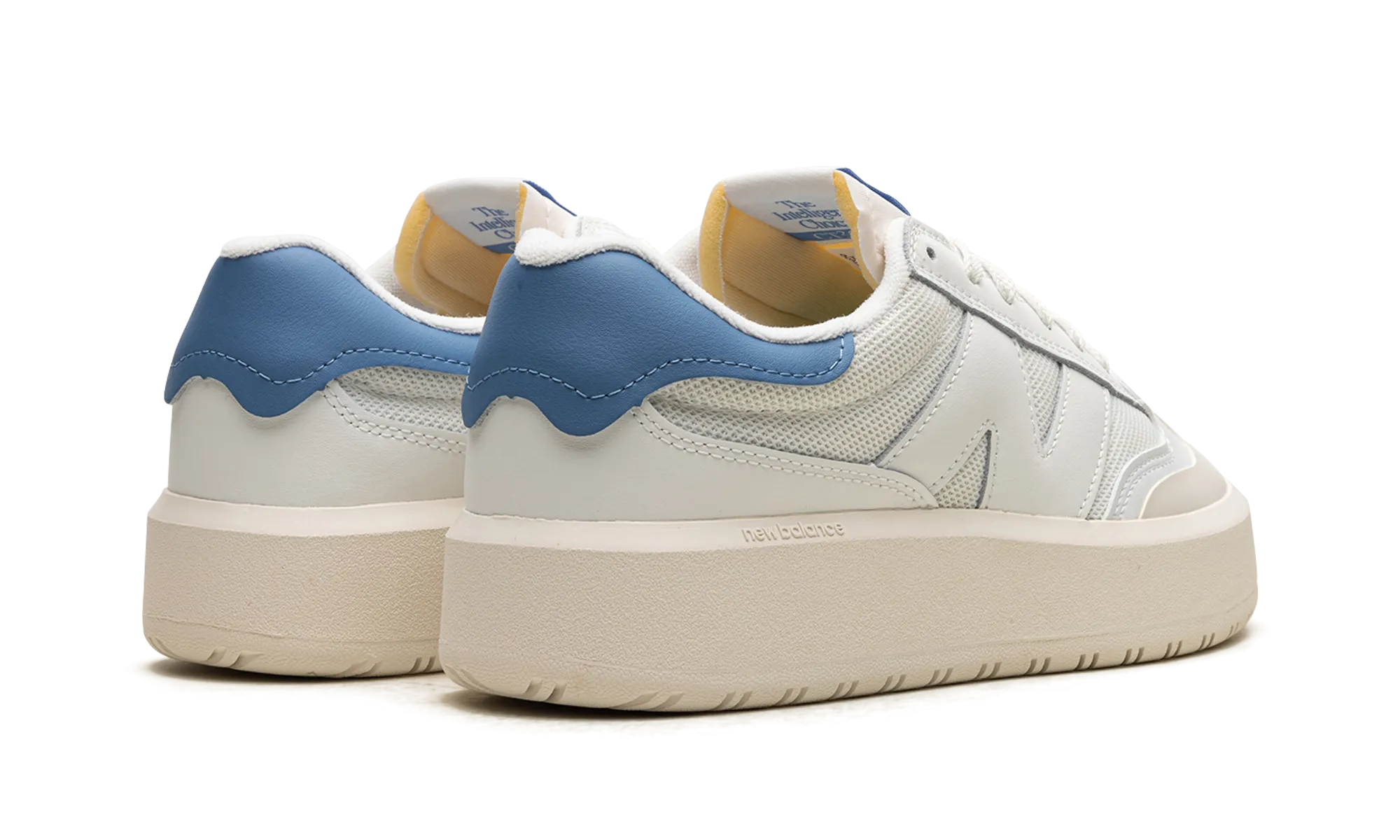 CT302 "White Heritage Blue" new balance mesh athletic shoes