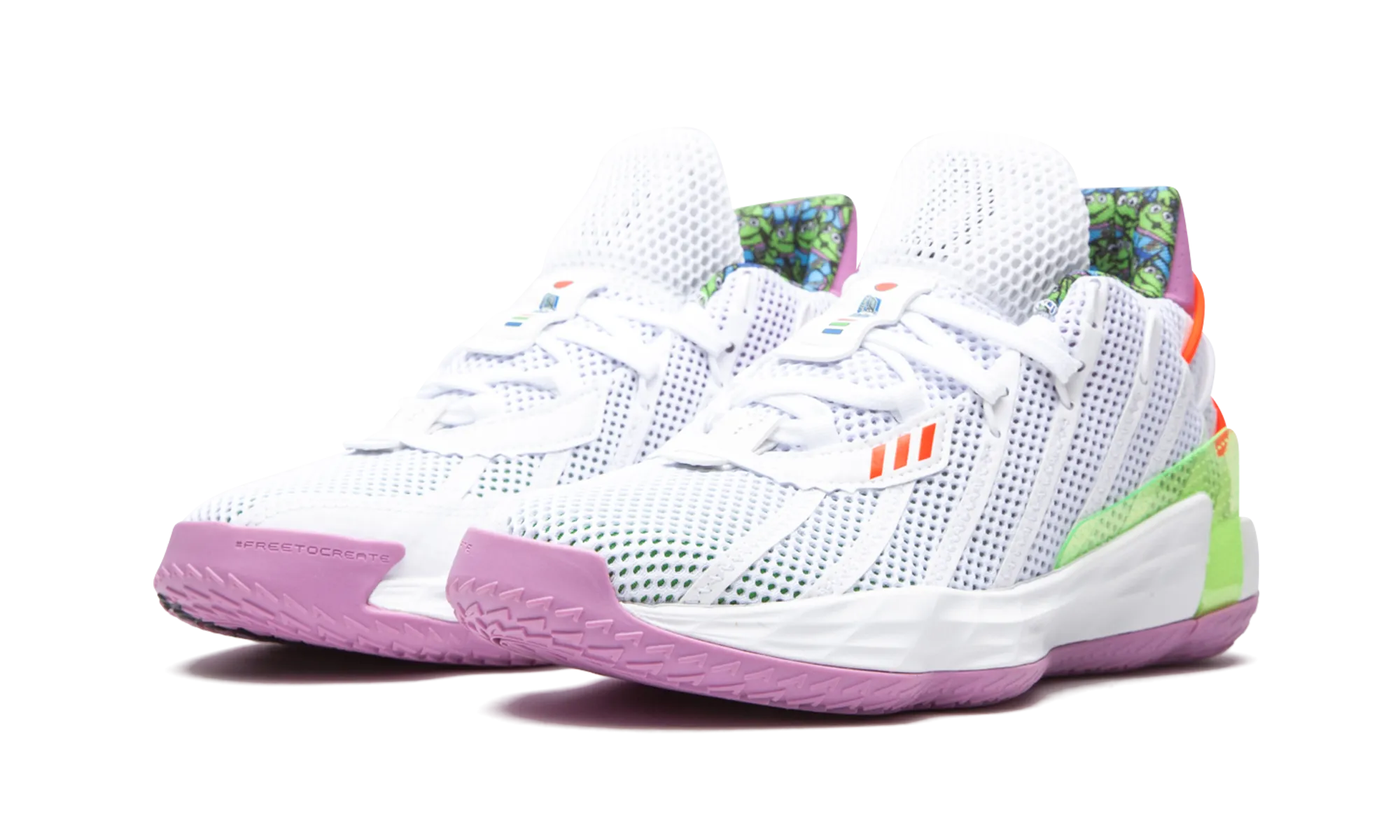Dame 7 GS "Buzz Lightyear" adidas grade school sneakers