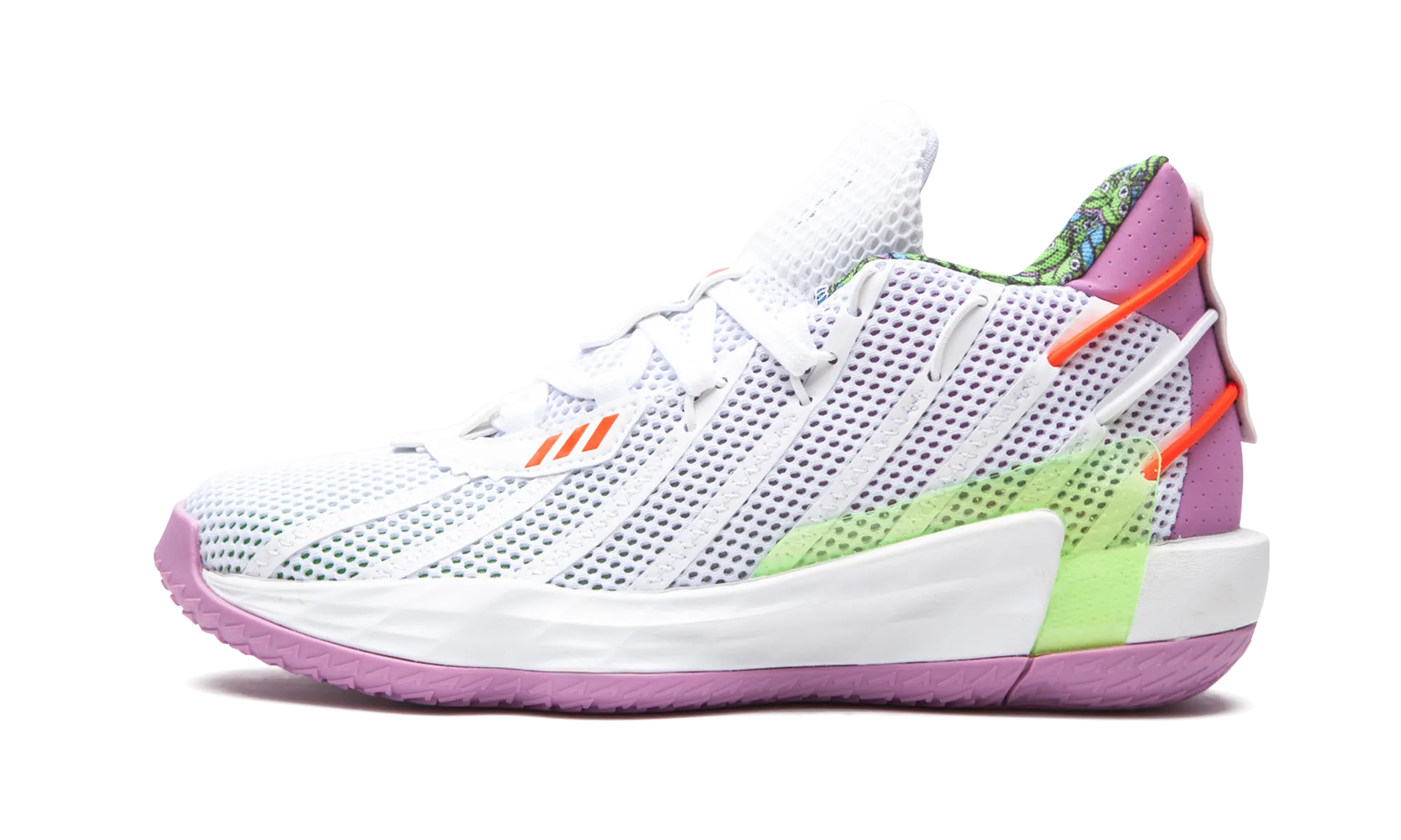 Dame 7 GS "Buzz Lightyear" adidas grade school sneakers