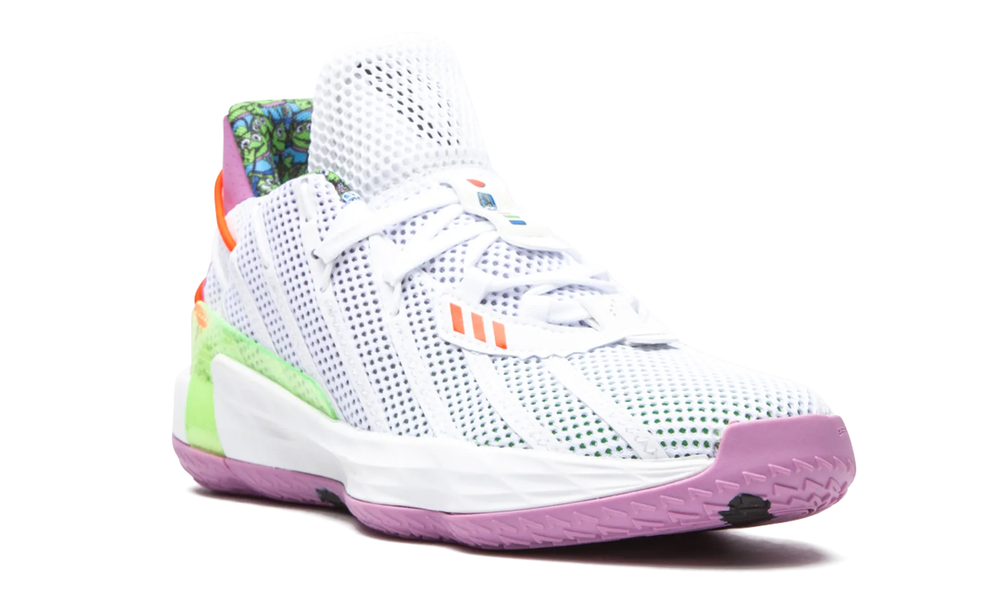 Dame 7 GS "Buzz Lightyear" adidas grade school sneakers