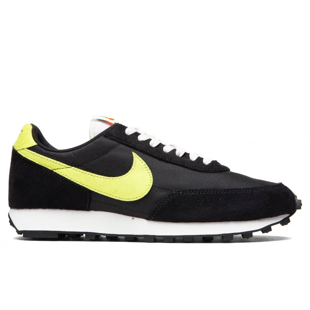 Daybreak SP - Black/Limelight Nike shoes with cushioned air sole