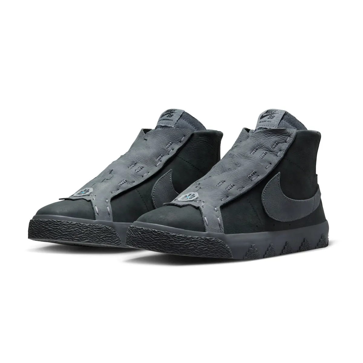   Di��orr Greenwood Zoom Blazer Mid QS 'Dark Smoke Grey'