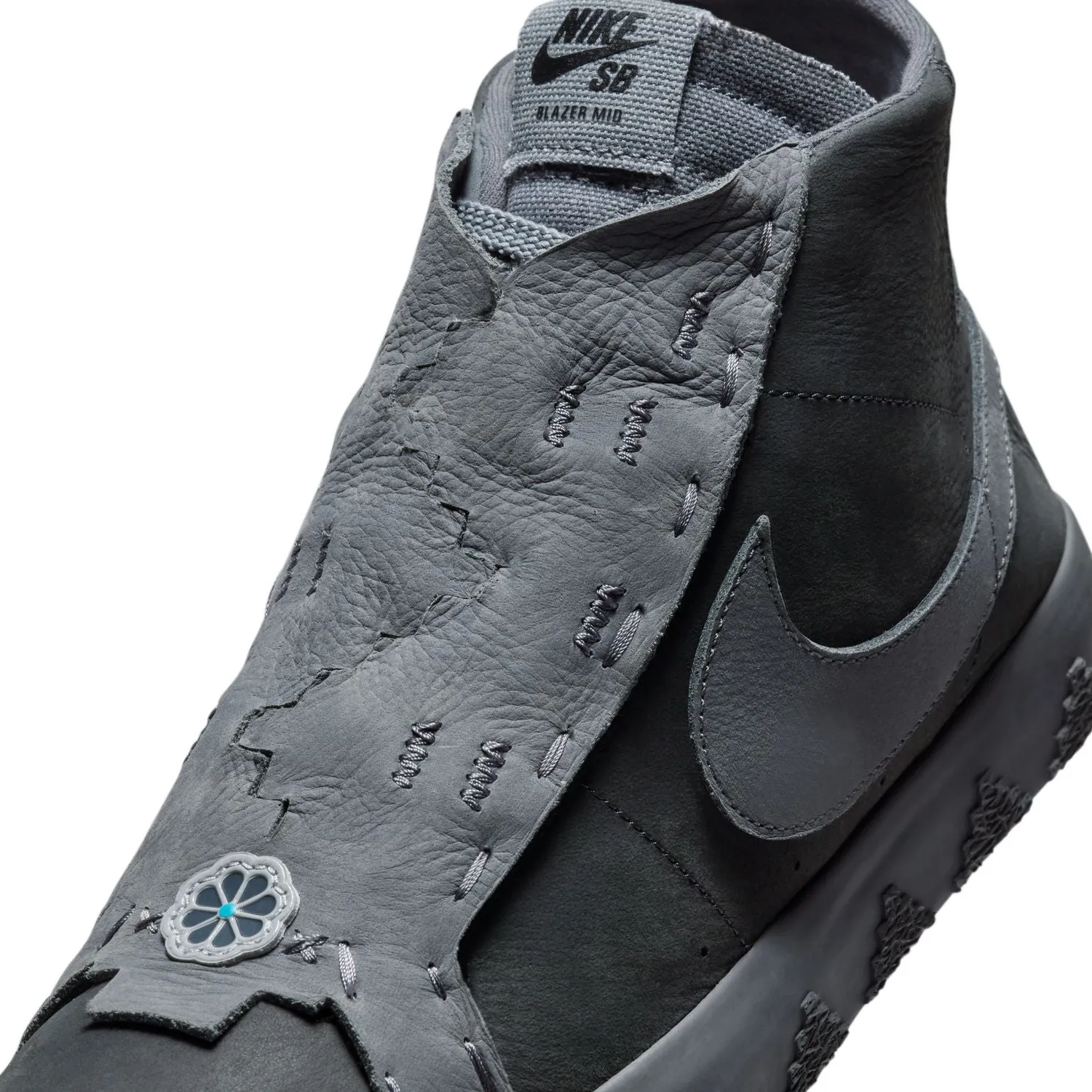   Di��orr Greenwood Zoom Blazer Mid QS 'Dark Smoke Grey'