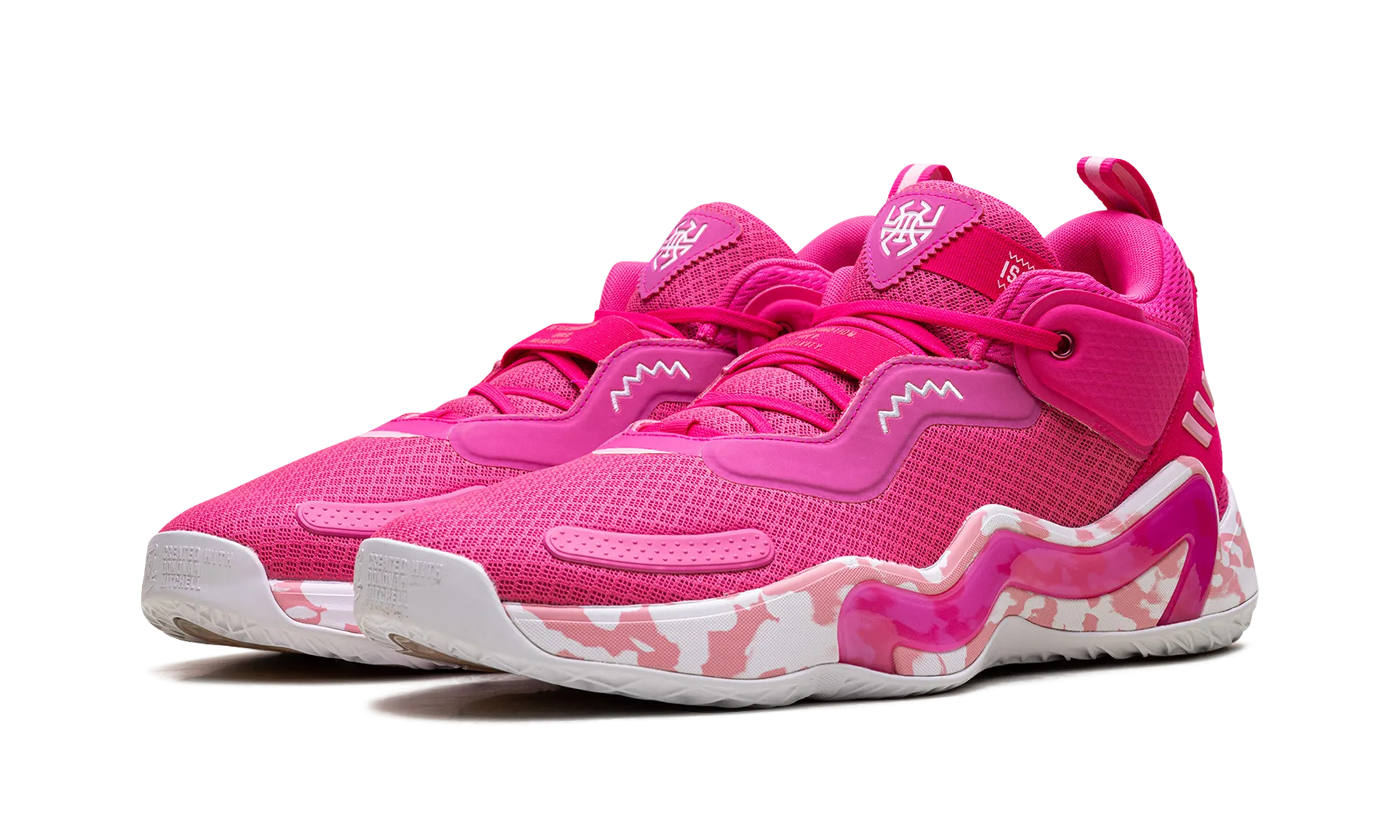 D.O.N. Issue 3 "Pink" adidas mens active shoes