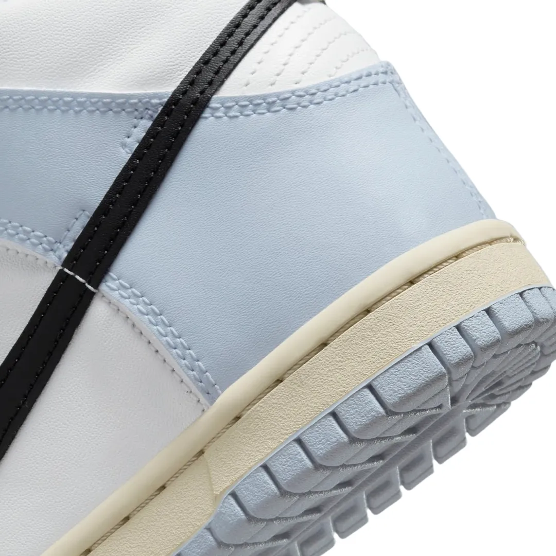 Dunk Hi GS Aluminum White Black Iconic Sneakers