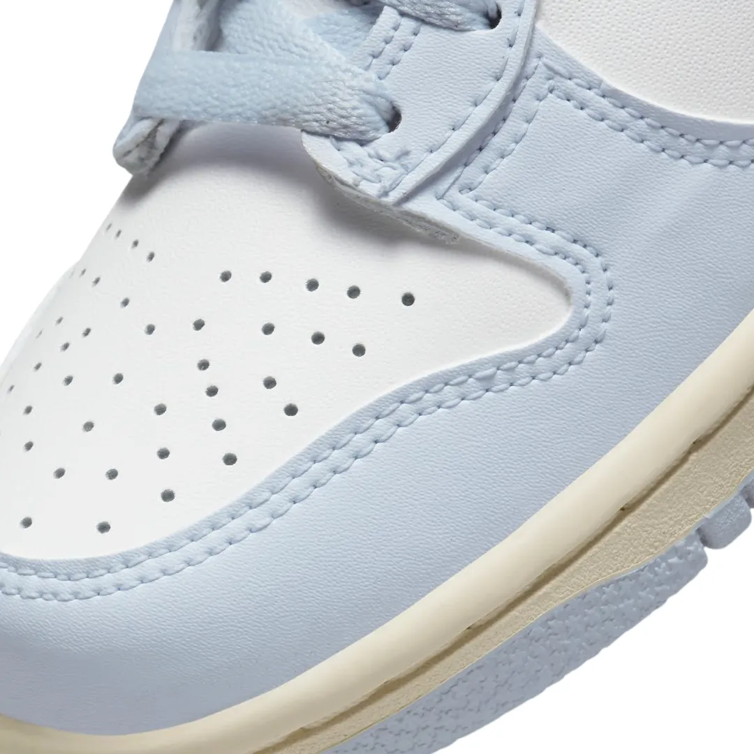 Dunk Hi GS Aluminum White Black Iconic Sneakers