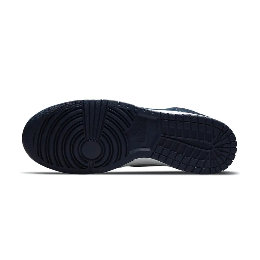Dunk Hi Midnight Navy White Iconic Sneakers