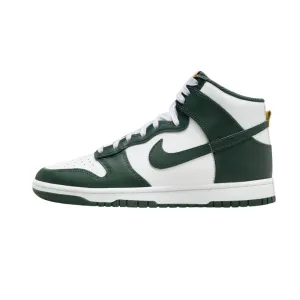 Dunk Hi Retro Australia Noble Green White Nike Dunk sneakers with classic silhouette
