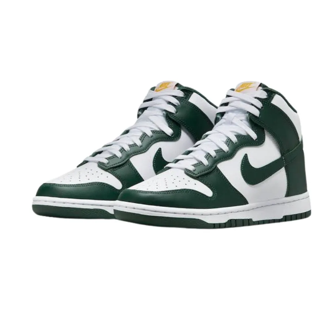 Dunk Hi Retro Australia Noble Green White Iconic Sneakers