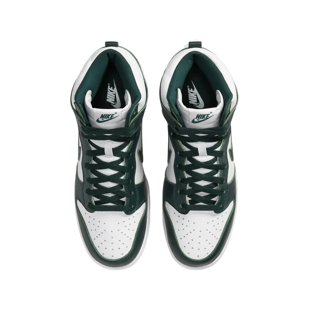 Dunk Hi Spartan Green White Iconic Sneakers