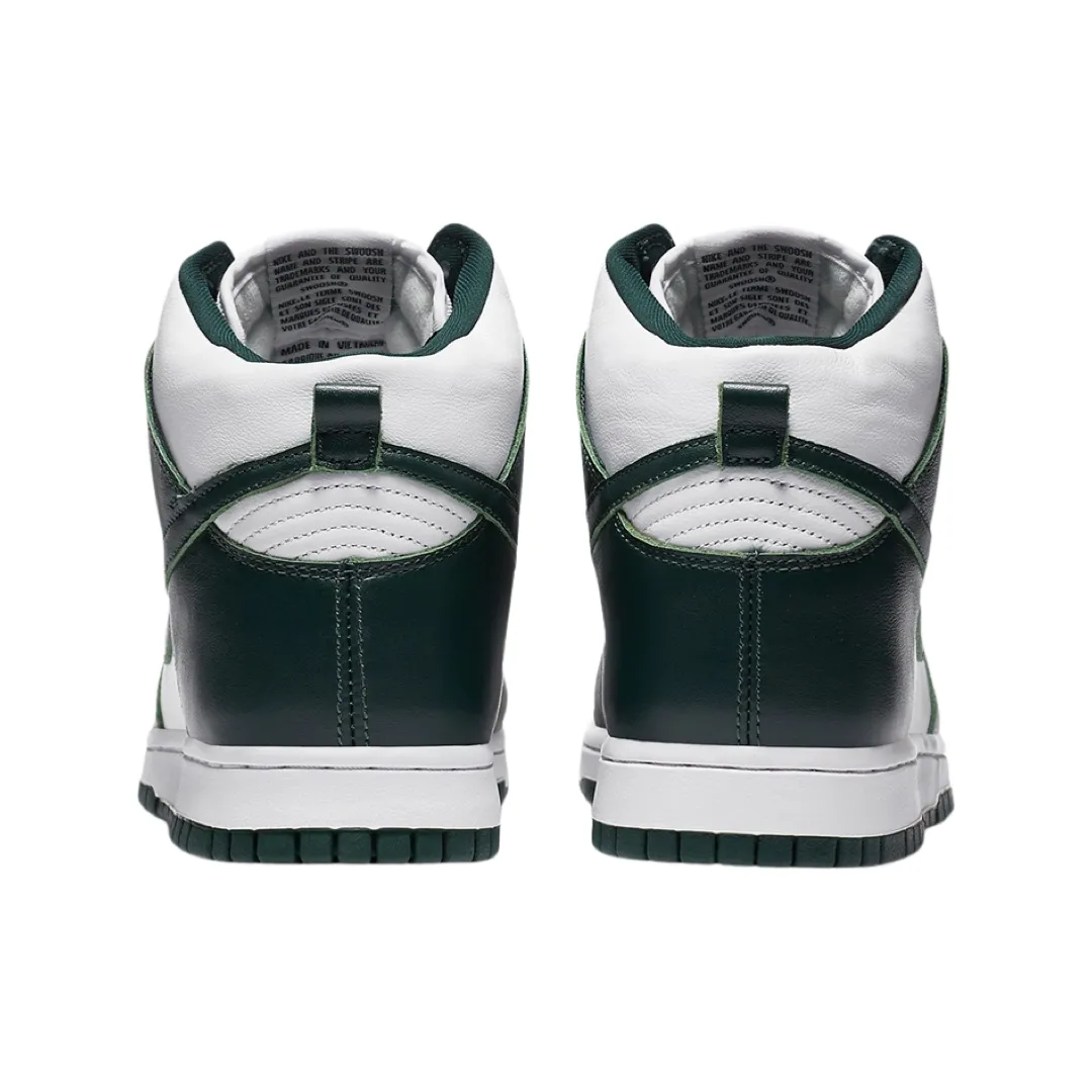 Dunk Hi Spartan Green White Iconic Sneakers
