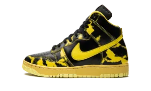 Dunk High 1985 "Yellow Acid Wash" Nike Mens styles