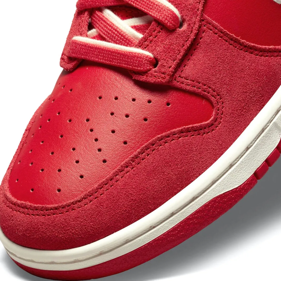 Dunk High First Use Red By Nike Iconic Sneakers
