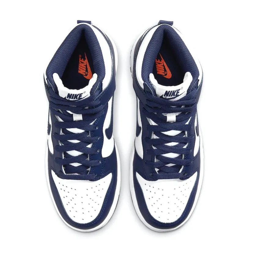 Dunk High GS Midnight Navy White Iconic Sneakers