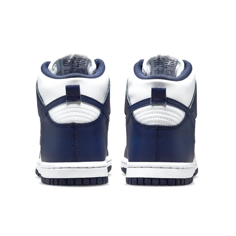 Dunk High GS Midnight Navy White Iconic Sneakers
