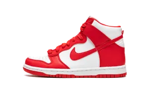 Dunk High GS "White / University Red" Nike Grade School styles
