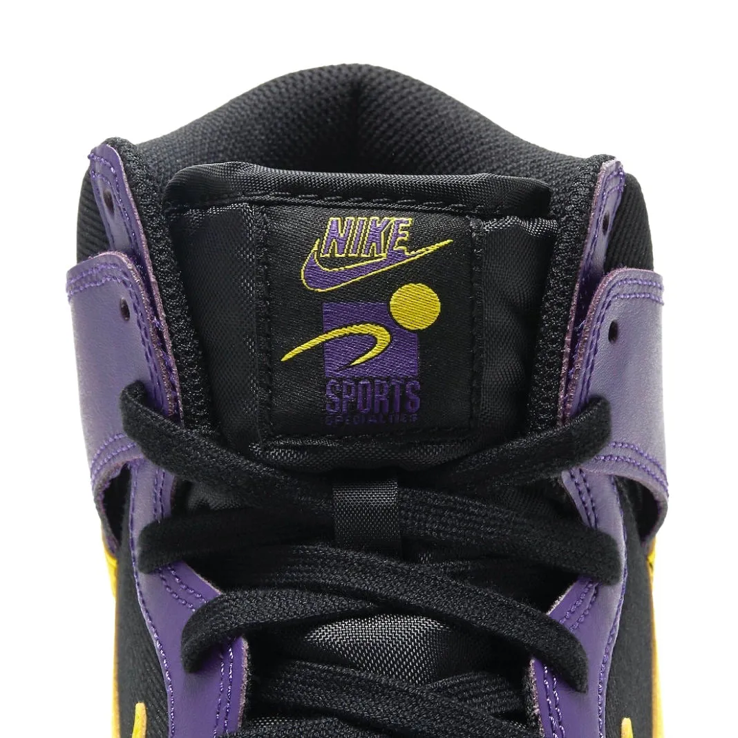 Dunk High Lakers Embroidery Lakers Iconic Sneakers