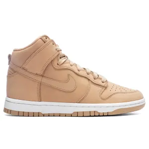Dunk High Premium Women's - Vachetta Tan/White Nike signature design with comfort fit