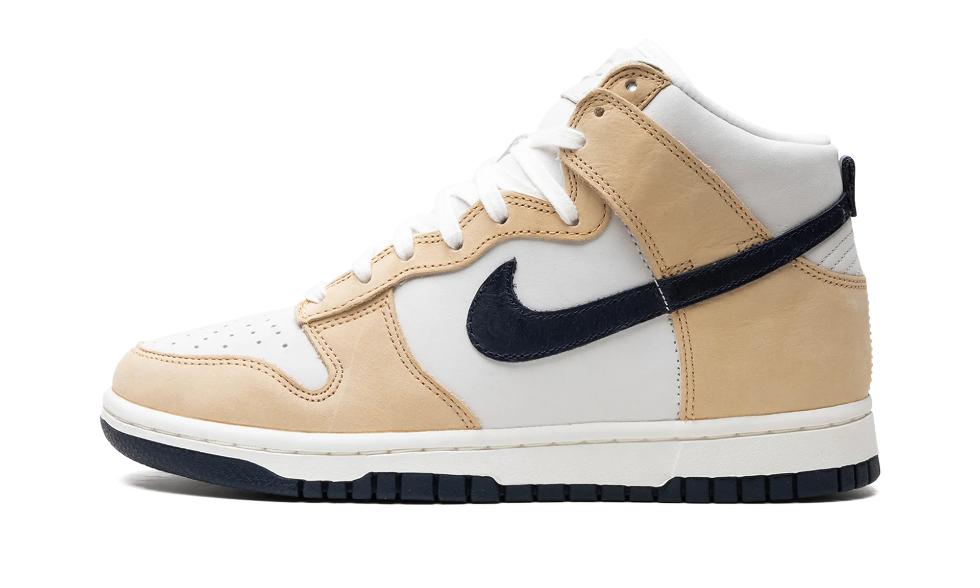 Dunk High PRM MF WMNS "Sesame Obsidian" Nike Women's sneakers