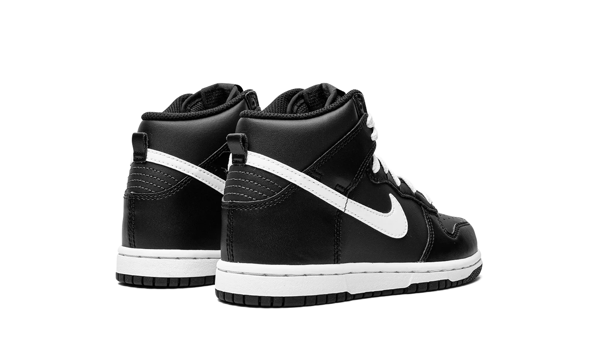 Dunk High PS "Black Panda" nike preschool slip-on sneakers